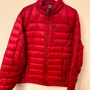 Patagonia Red Puffer Jacket